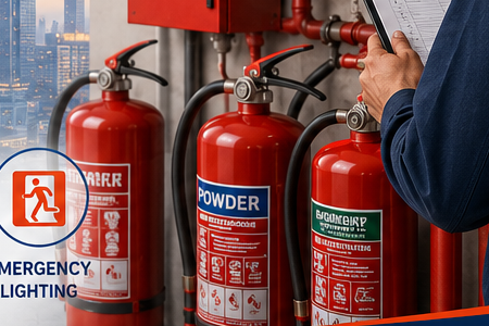 Fire extinguisher equipment