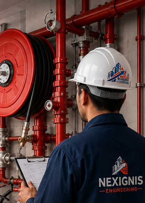 Fire hydrant pump room systems